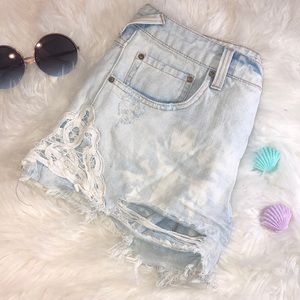 Free people ripped shorts